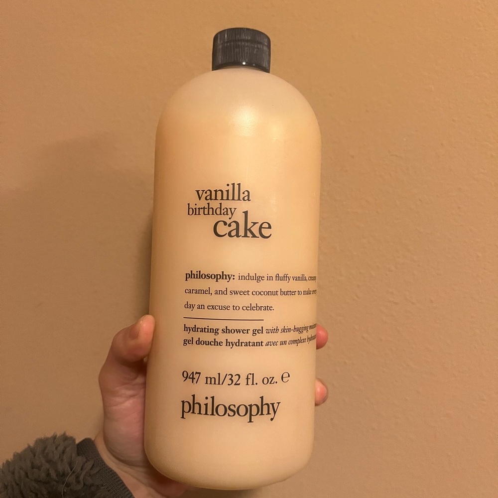 Philosophy vanilla birthday cake hydrating shower gel 32 floz